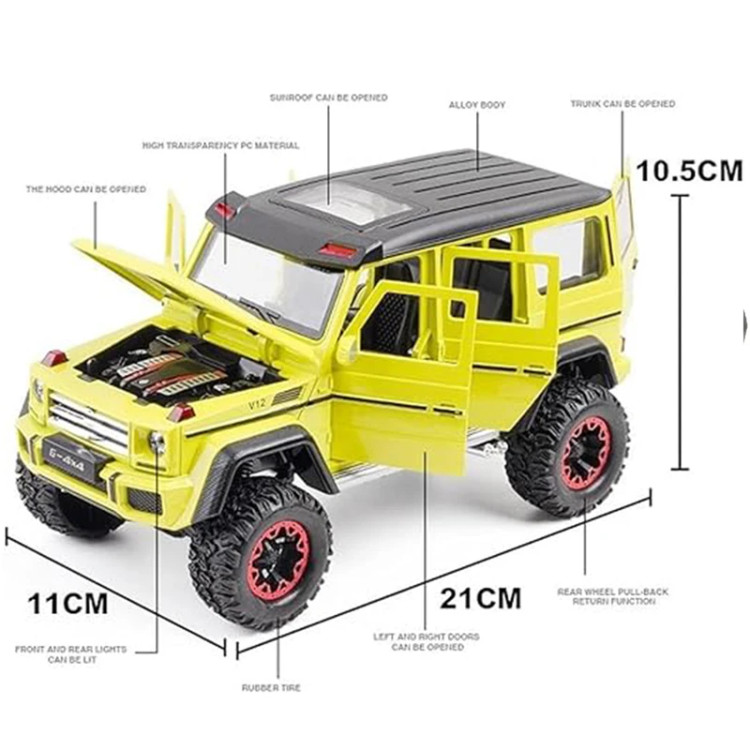 ماشین فلزی مدل بنز جی کلاس دودزا