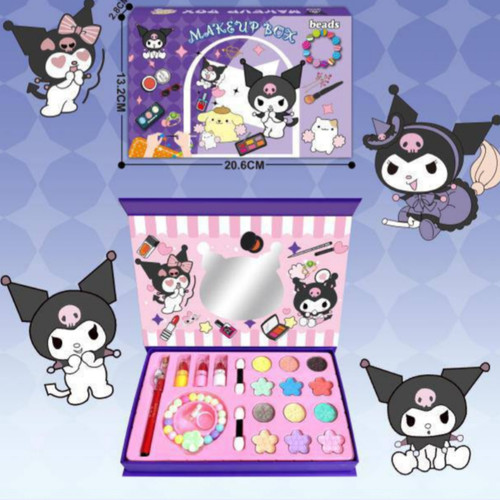 ست آرایشی کرومی با لوازم کامل دخترانه