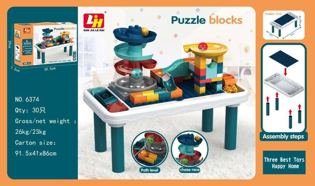 اسباب بازی میز لگو سایز بزرگ