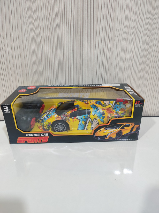 ماشین کنترلی اسپرت مسابقهای طرح گرافیتی مدل Racing Car Sports