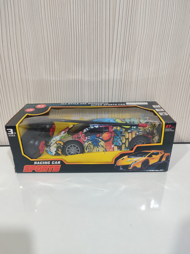 ماشین کنترلی اسپرت مسابقهای طرح گرافیتی مدل Racing Car Sports