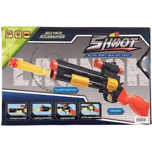 تفنگ اسباب بازی تیر فومی مدل Elite Soft Bullet Gun