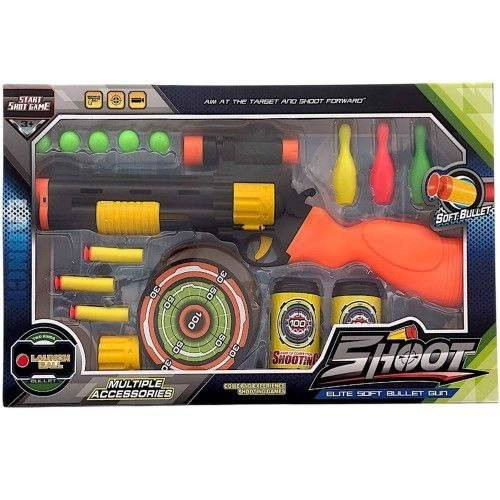 تفنگ اسباب بازی تیر فومی مدل Elite Soft Bullet Gun