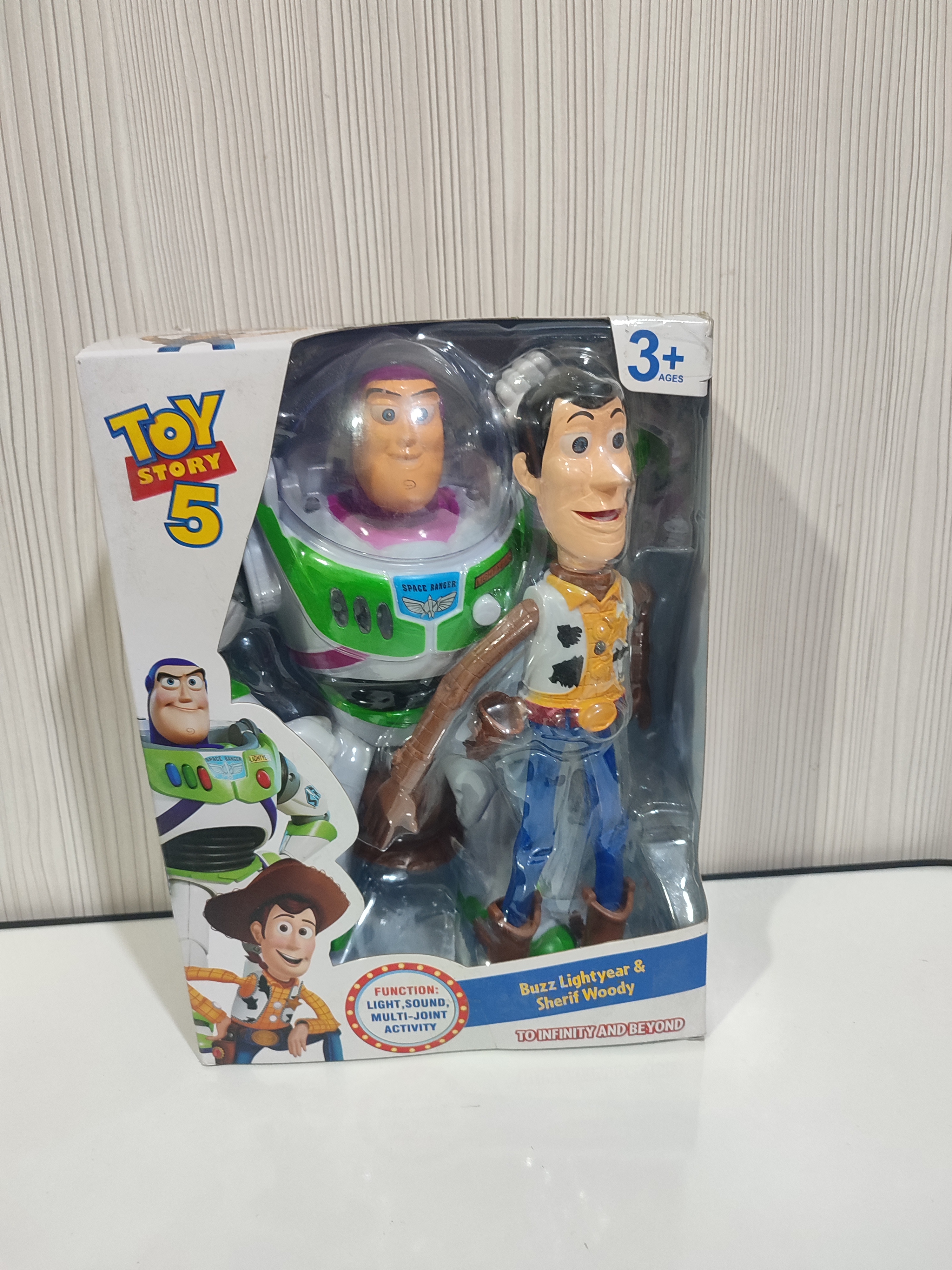 اکشن فیگور دو شخصیت داستان اسباب‌بازی وودی و باز لایتیر مدل Toy Story