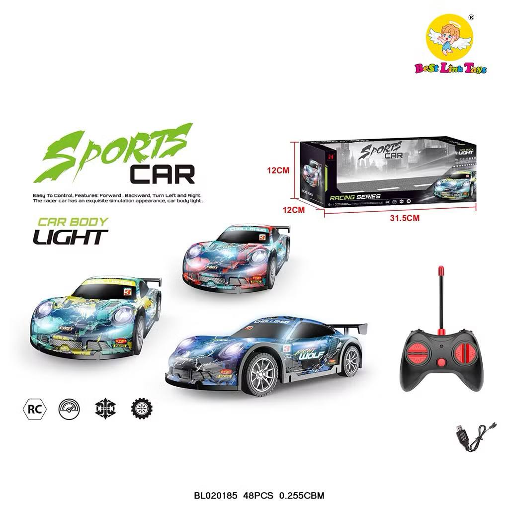 ماشین کنترلی اسپرت شارژی مدل Racing Sports Car با باتری لیتیومی