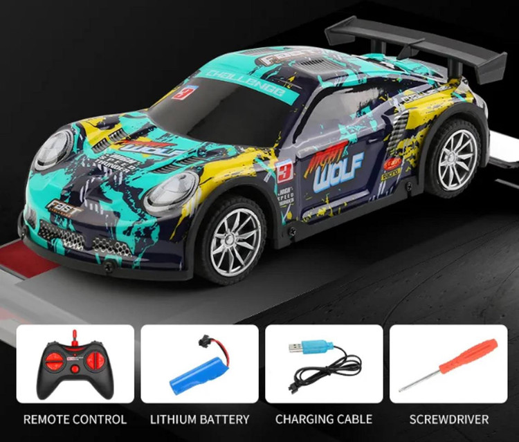 ماشین کنترلی اسپرت شارژی مدل Racing Sports Car با باتری لیتیومی