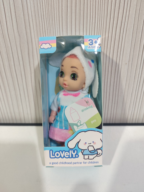 عروسک Lovely مدل نوزاد حیوانات طرح سانریو ارتفاع ۱۱ سانتیمتر (مدلهای متنوع)