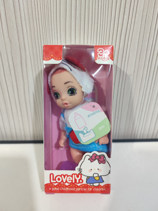 عروسک Lovely مدل نوزاد حیوانات طرح سانریو ارتفاع ۱۱ سانتیمتر (مدلهای متنوع)