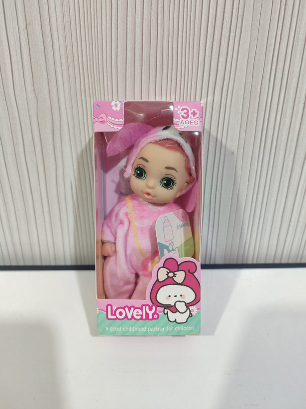 عروسک Lovely مدل نوزاد حیوانات طرح سانریو ارتفاع ۱۱ سانتیمتر (مدلهای متنوع)