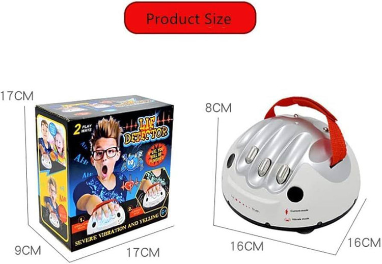 بازی شوک الکتریکی دروغسنج (Lie Detector) دو نفره | بازی هیجانی تشخیص دروغ