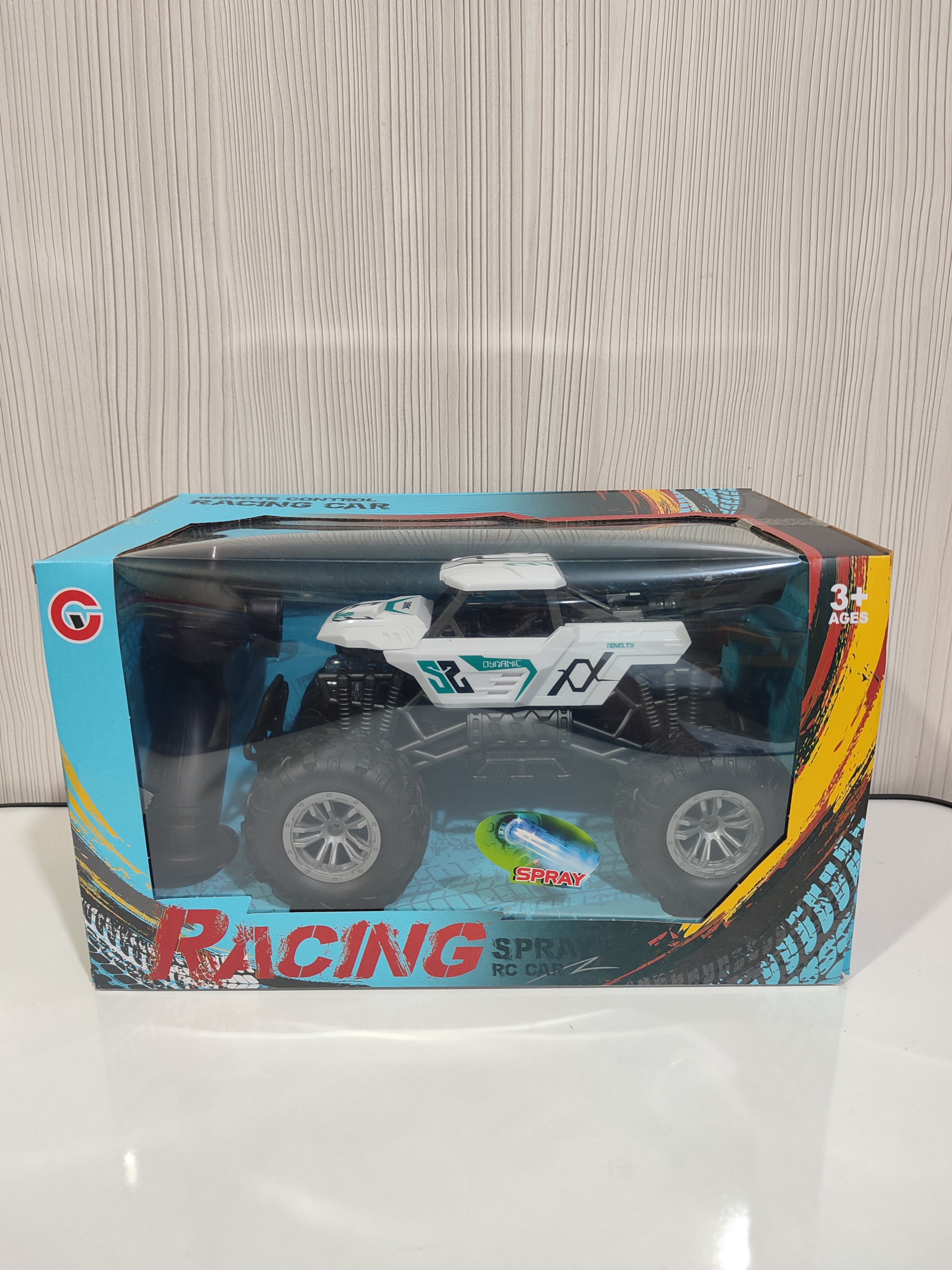 ماشین کنترلی آفرود دودزا شارژی مدل Racing Spray RC Car